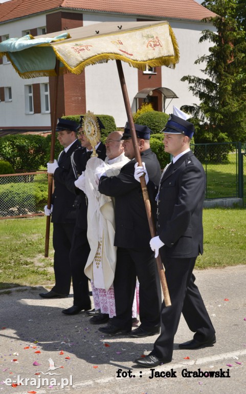 Boże Ciało. Procesja w Sośnie