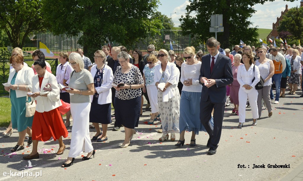 Boże Ciało. Procesja w Sośnie