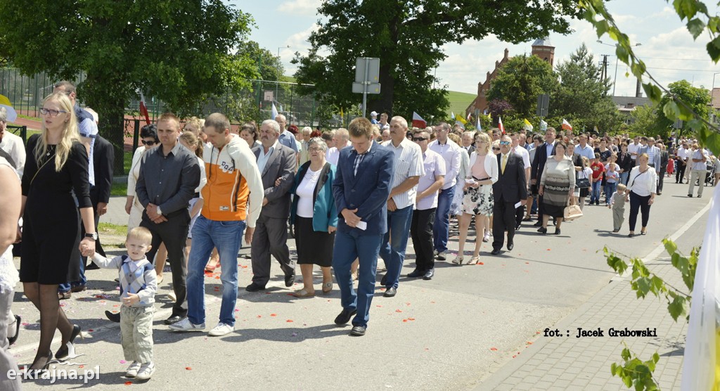 Boże Ciało. Procesja w Sośnie