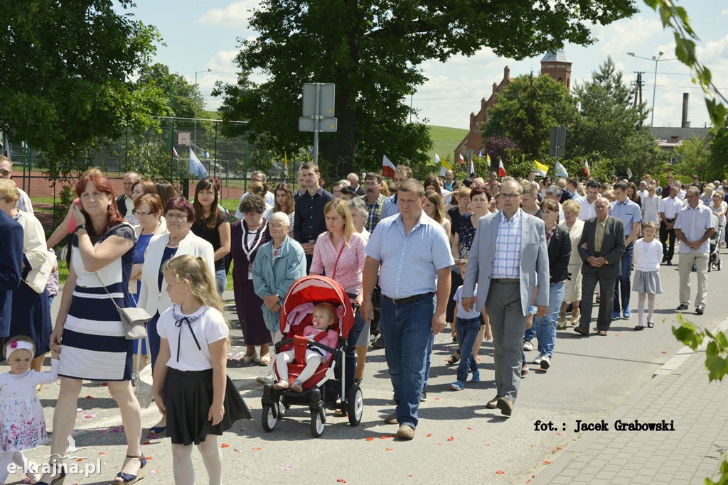 Boże Ciało. Procesja w Sośnie