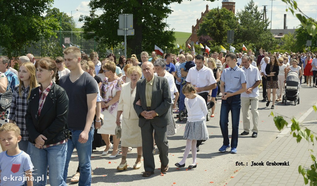 Boże Ciało. Procesja w Sośnie