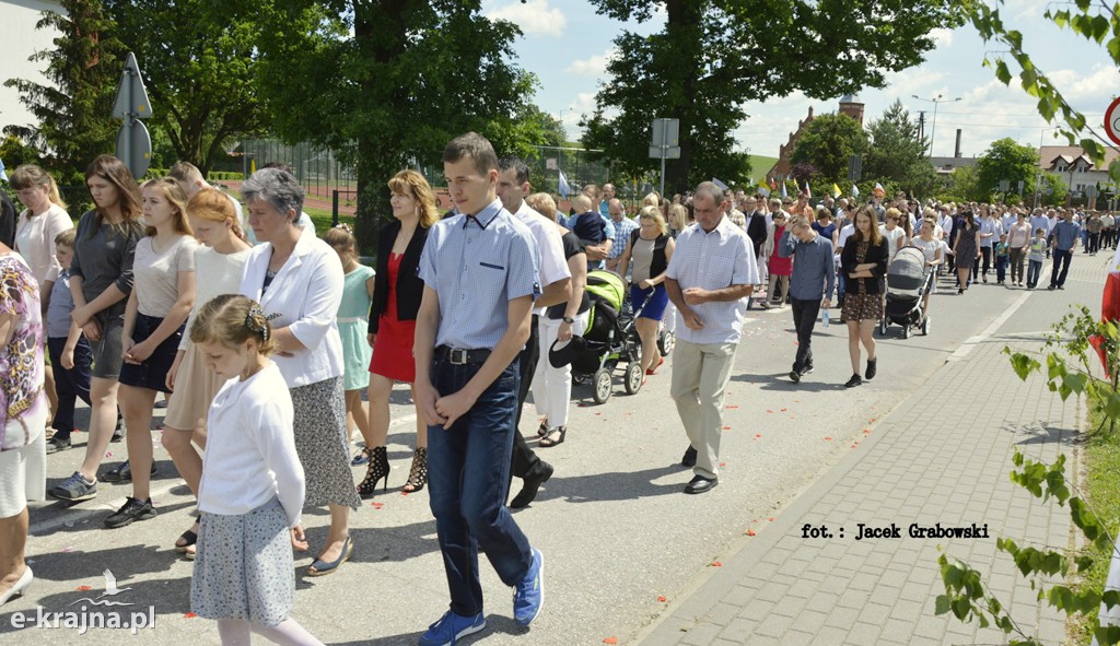 Boże Ciało. Procesja w Sośnie