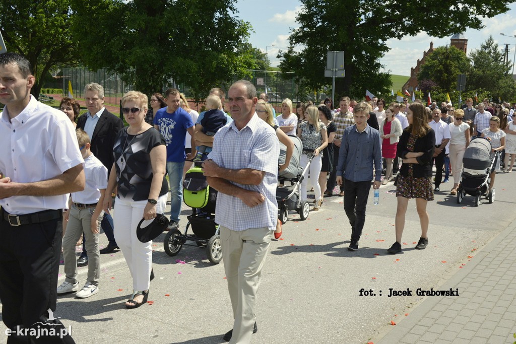 Boże Ciało. Procesja w Sośnie