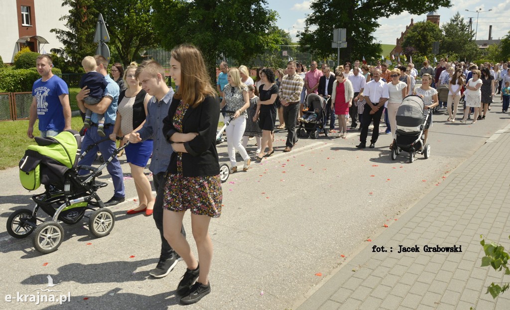 Boże Ciało. Procesja w Sośnie