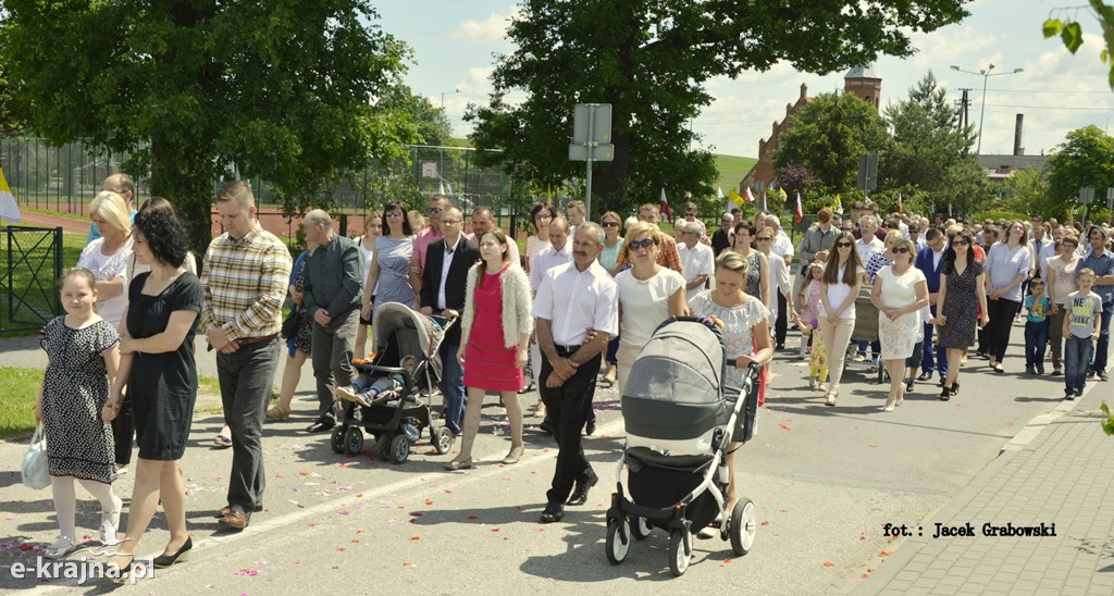 Boże Ciało. Procesja w Sośnie