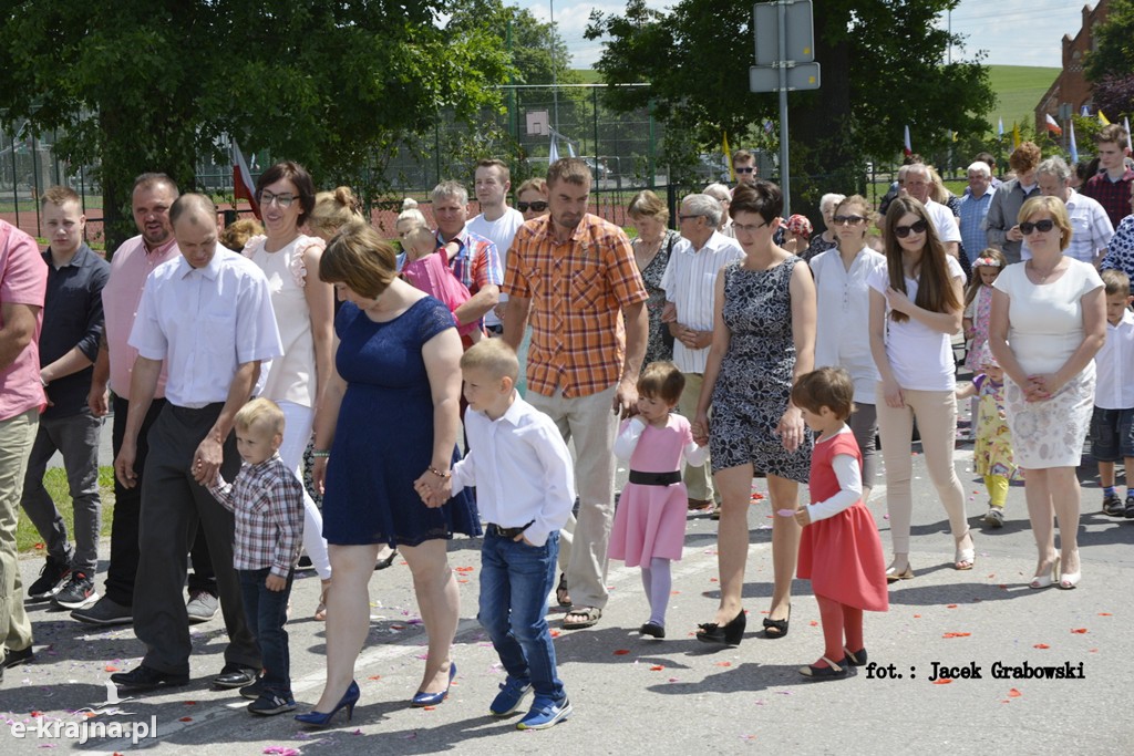 Boże Ciało. Procesja w Sośnie