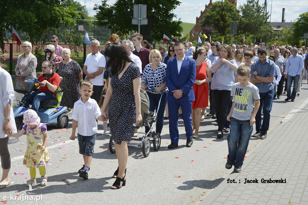 Boże Ciało. Procesja w Sośnie