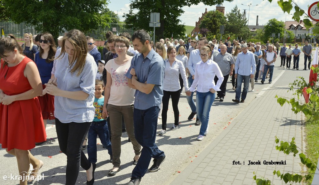 Boże Ciało. Procesja w Sośnie