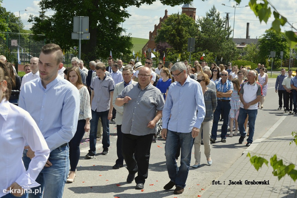 Boże Ciało. Procesja w Sośnie