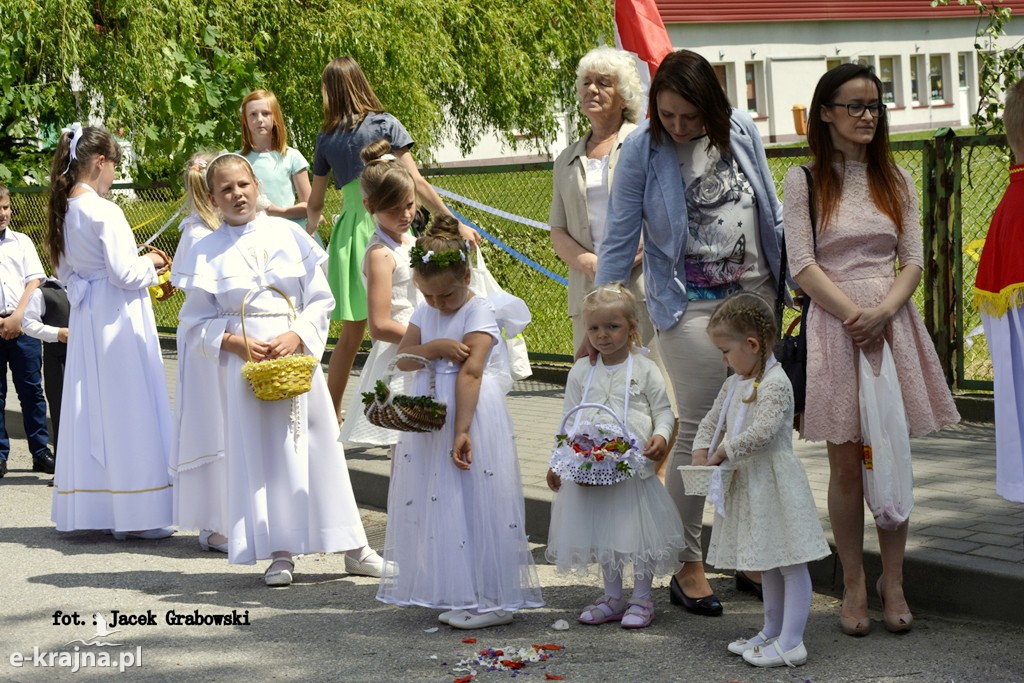 Boże Ciało. Procesja w Sośnie