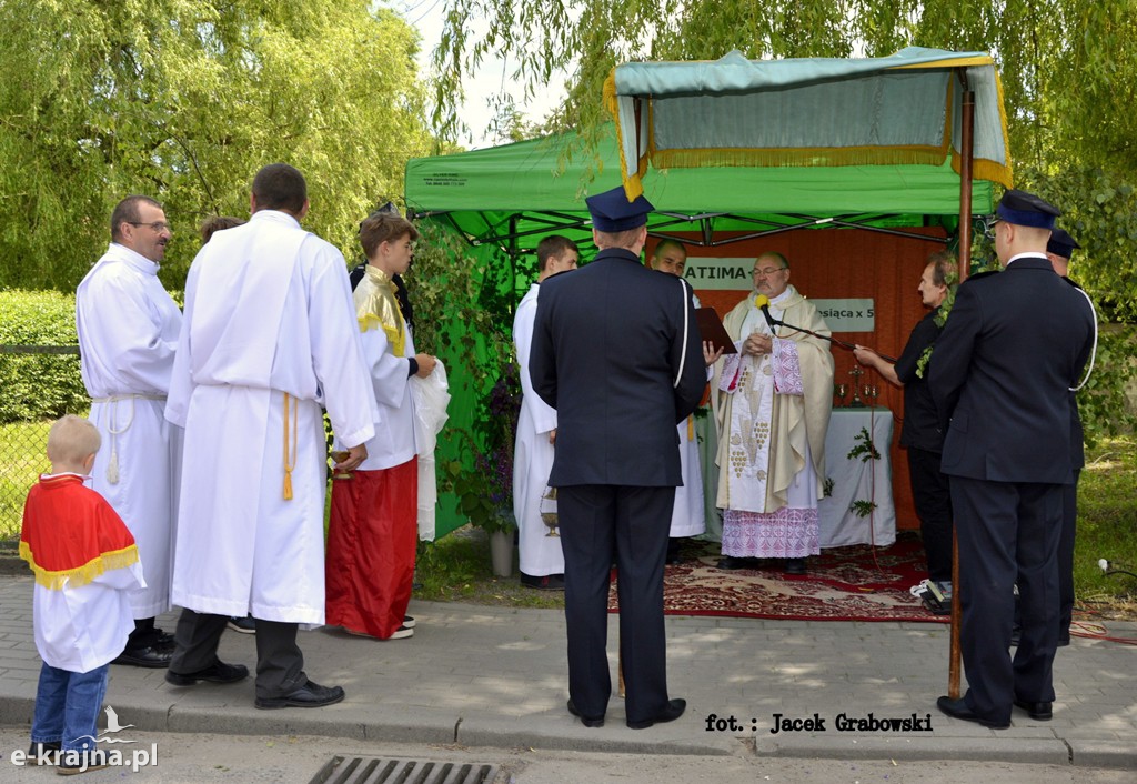 Boże Ciało. Procesja w Sośnie