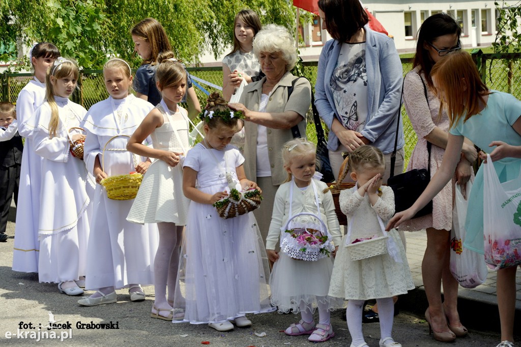 Boże Ciało. Procesja w Sośnie