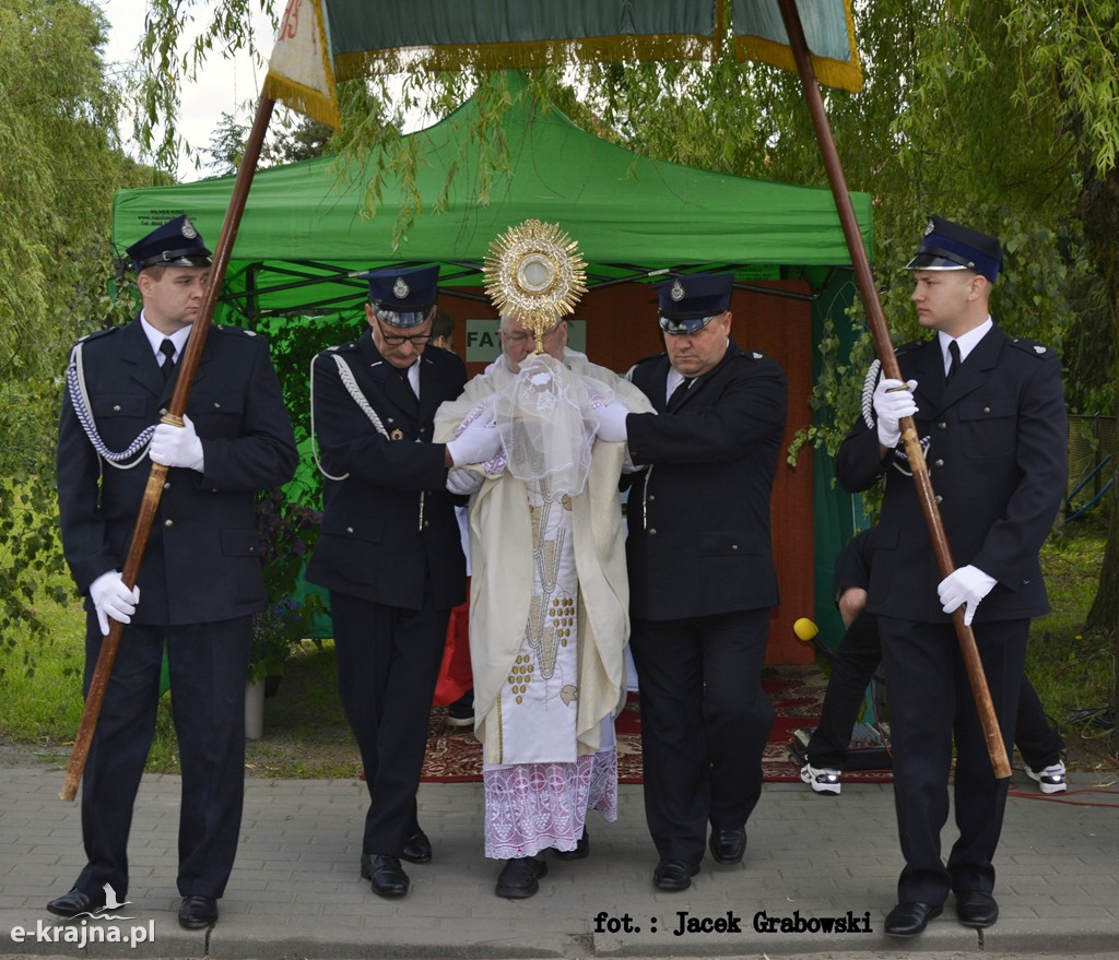 Boże Ciało. Procesja w Sośnie