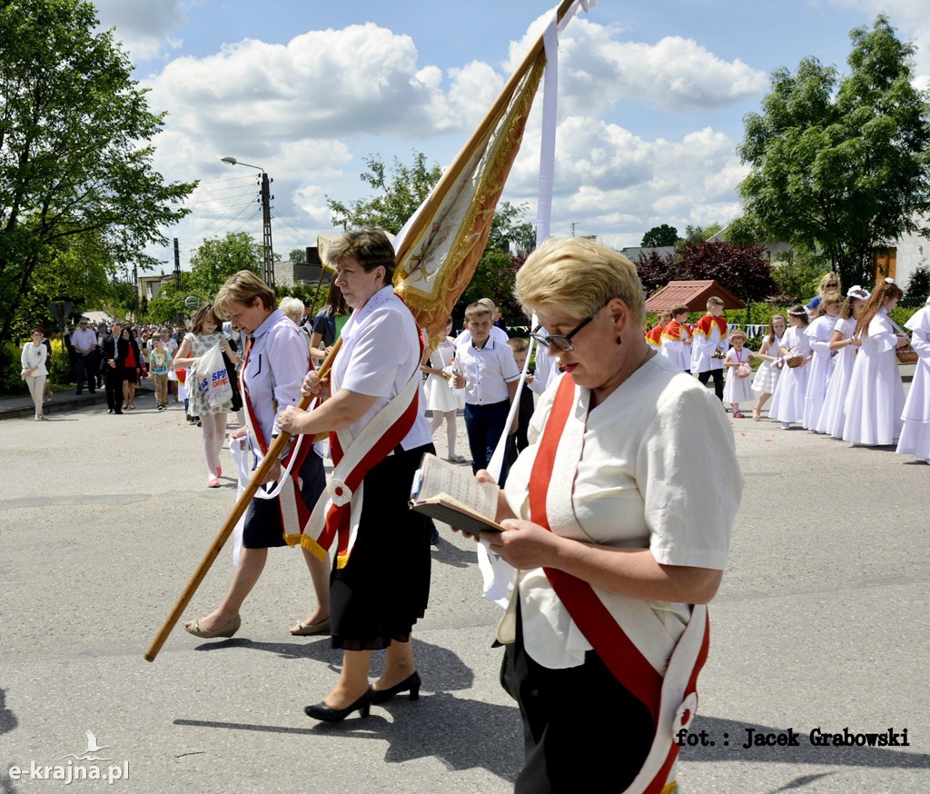 Boże Ciało. Procesja w Sośnie