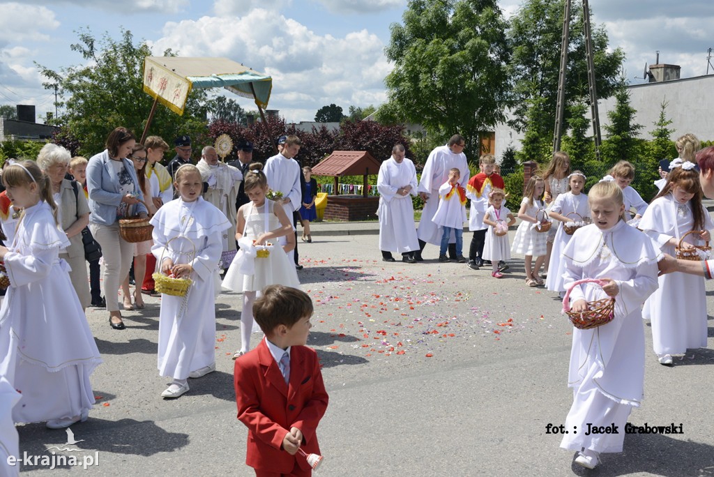 Boże Ciało. Procesja w Sośnie