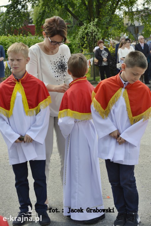 Boże Ciało. Procesja w Sośnie