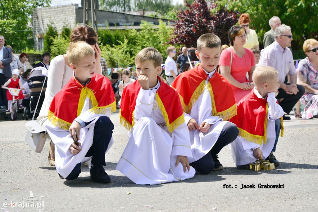 Boże Ciało. Procesja w Sośnie