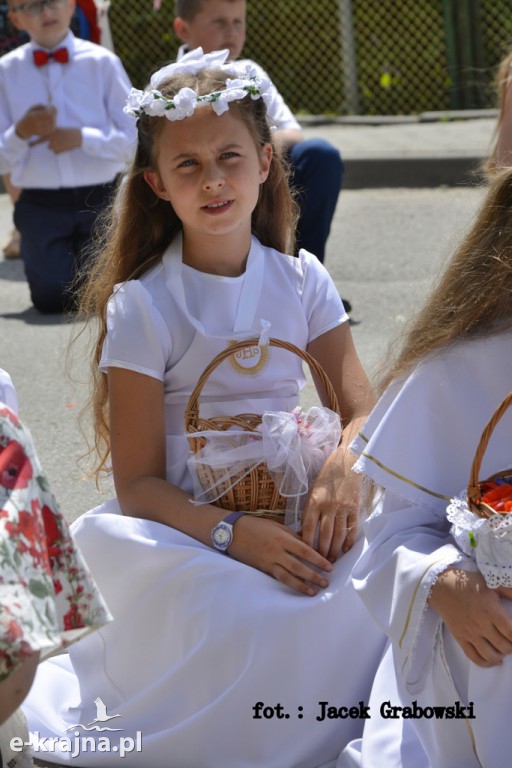 Boże Ciało. Procesja w Sośnie