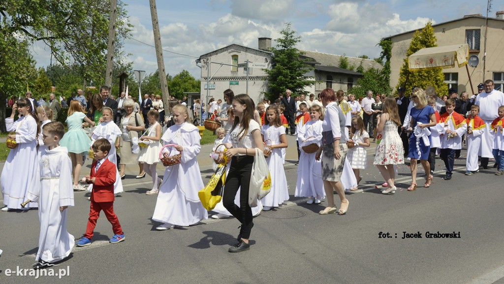 Boże Ciało. Procesja w Sośnie