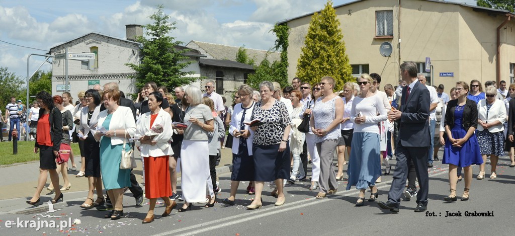 Boże Ciało. Procesja w Sośnie