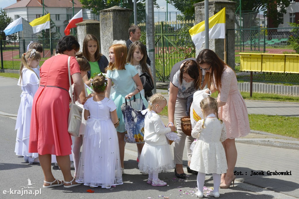 Boże Ciało. Procesja w Sośnie