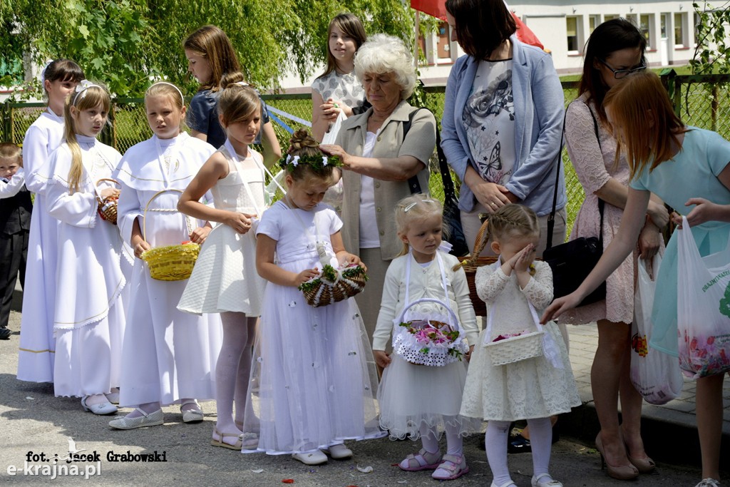 Boże Ciało. Procesja w Sośnie