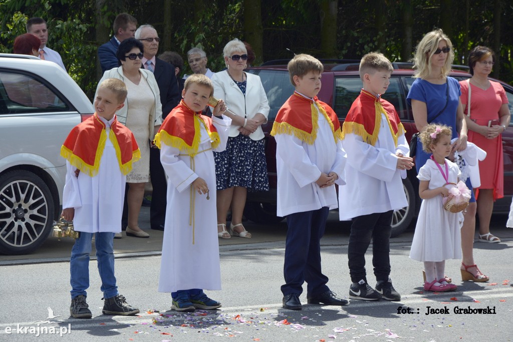 Boże Ciało. Procesja w Sośnie