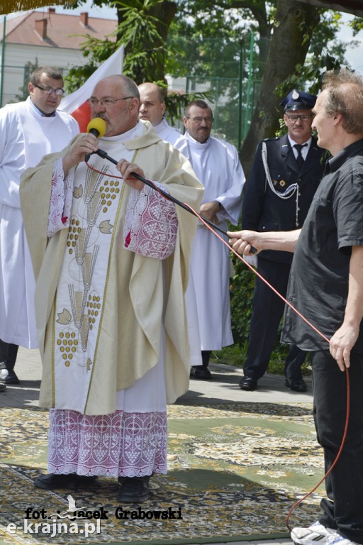 Boże Ciało. Procesja w Sośnie