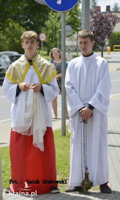 Boże Ciało. Procesja w Sośnie