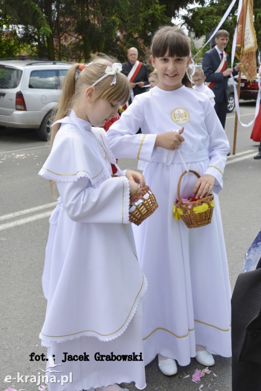 Boże Ciało. Procesja w Sośnie