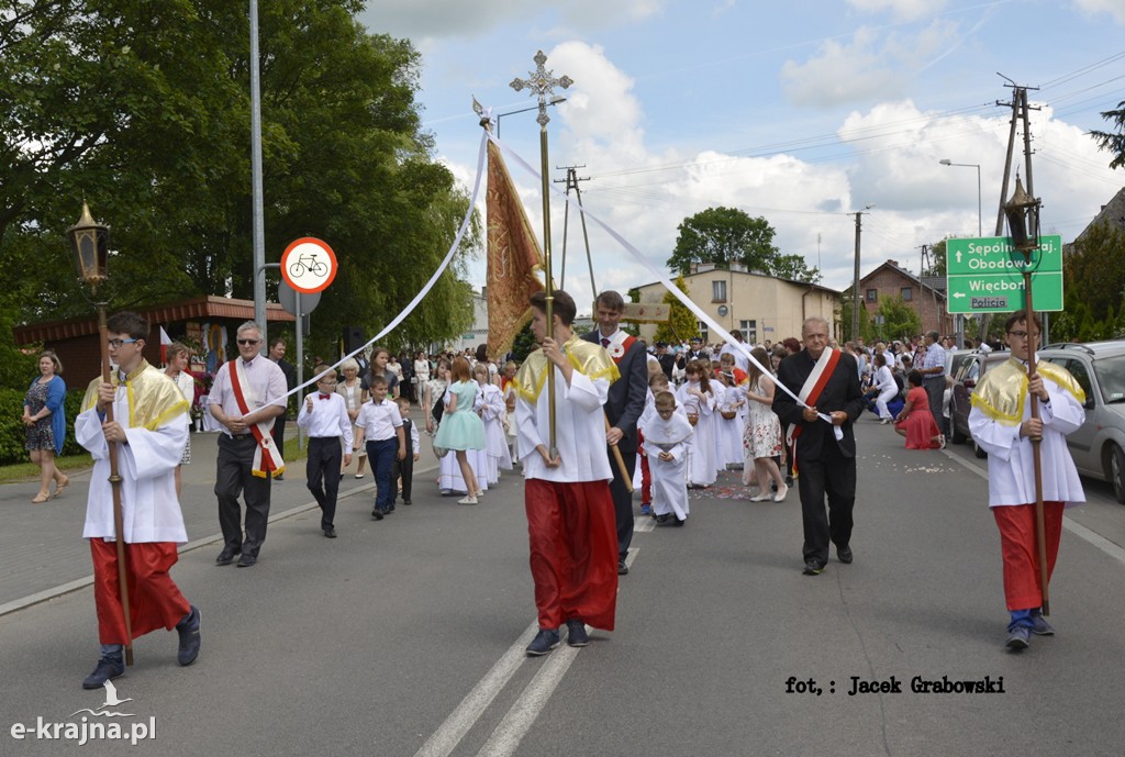 Boże Ciało. Procesja w Sośnie