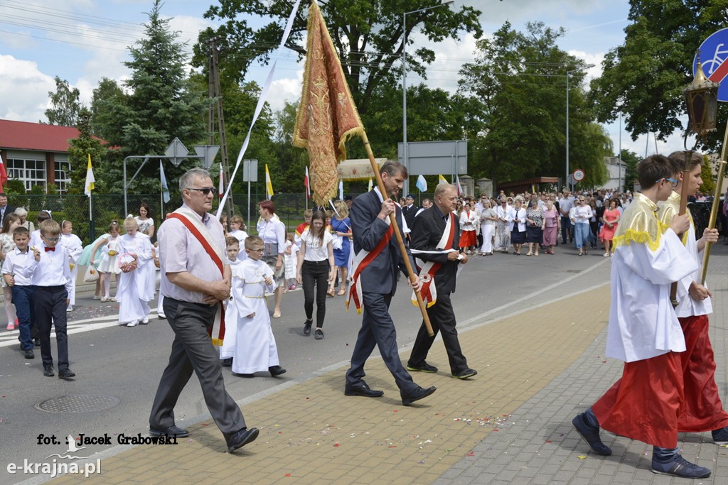 Boże Ciało. Procesja w Sośnie