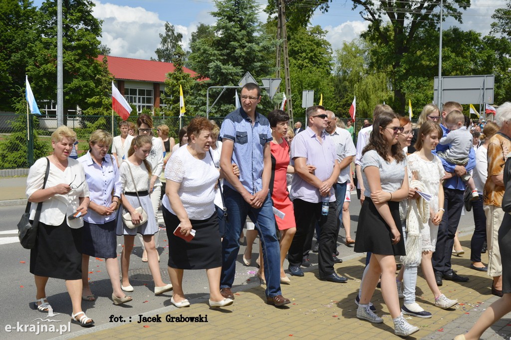 Boże Ciało. Procesja w Sośnie