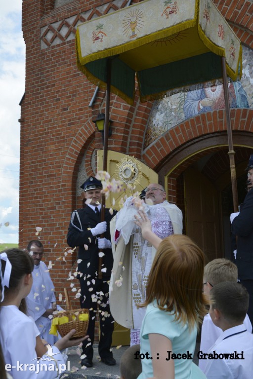 Boże Ciało. Procesja w Sośnie