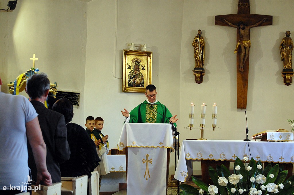 Pożegnanie proboszcza parafii w Wielowiczu
