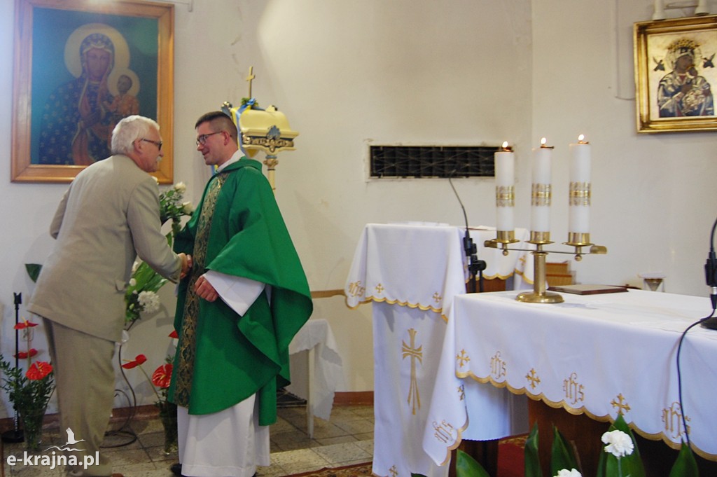 Pożegnanie proboszcza parafii w Wielowiczu
