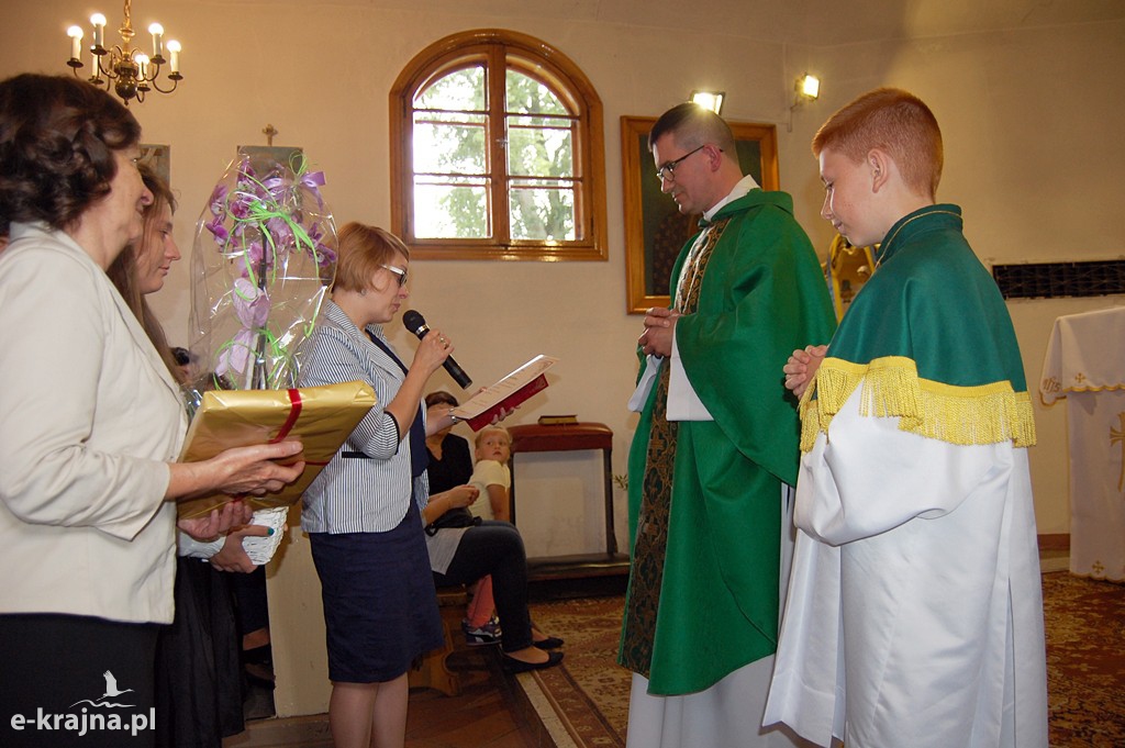 Pożegnanie proboszcza parafii w Wielowiczu