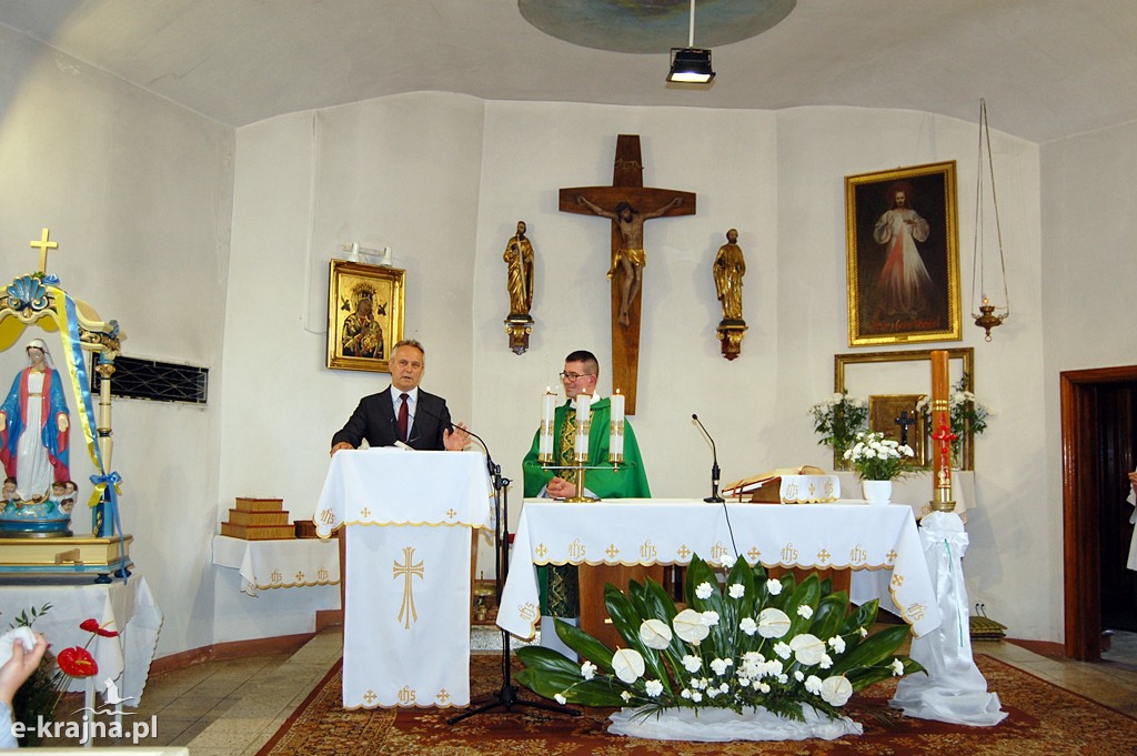 Pożegnanie proboszcza parafii w Wielowiczu