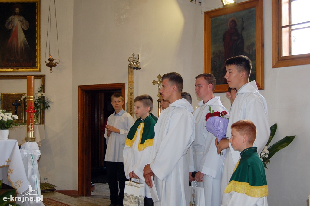 Pożegnanie proboszcza parafii w Wielowiczu