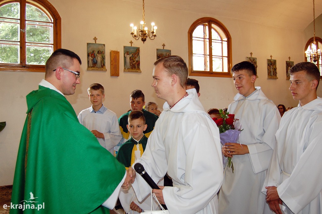 Pożegnanie proboszcza parafii w Wielowiczu