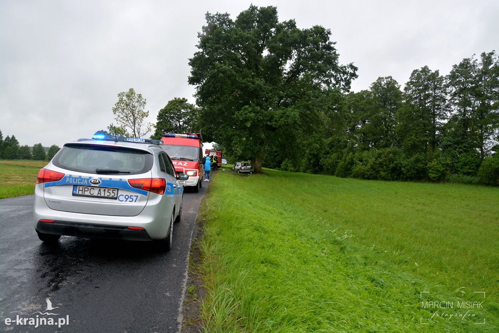 Wypadek na trasie Sypniewo -  Więcbork