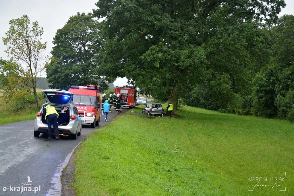 Wypadek na trasie Sypniewo -  Więcbork