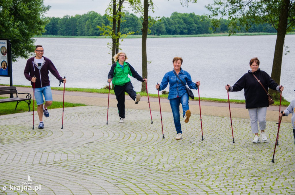 Zakończenie zajęć nordic walking i piknik Klubu Seniora