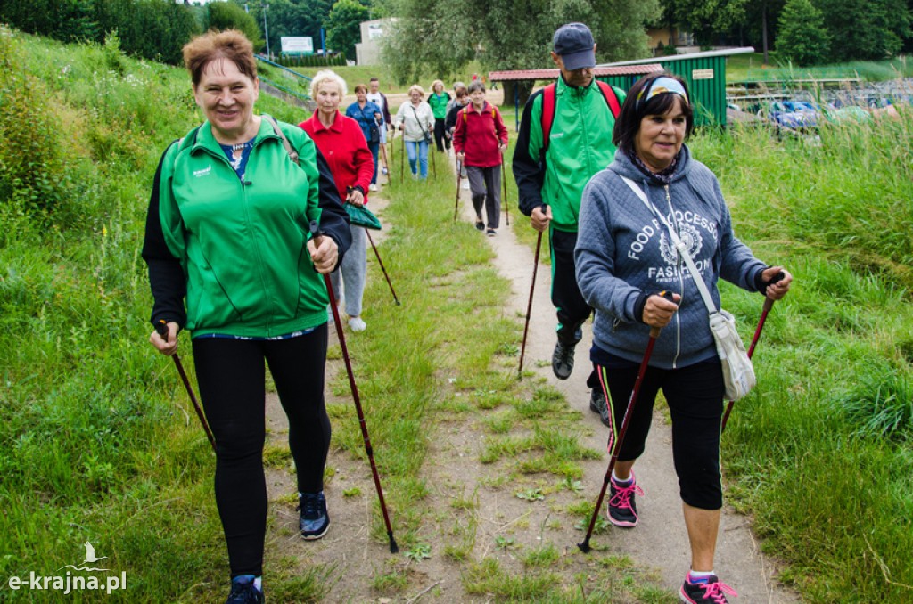 Zakończenie zajęć nordic walking i piknik Klubu Seniora