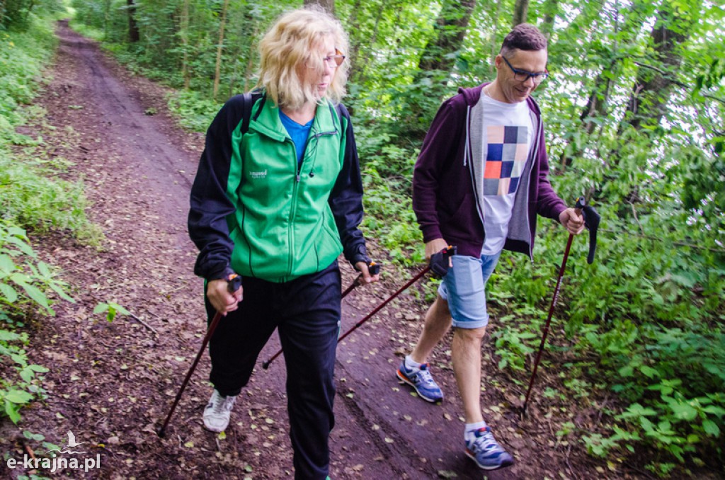 Zakończenie zajęć nordic walking i piknik Klubu Seniora