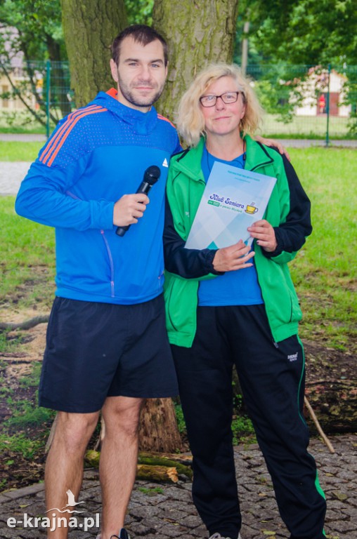Zakończenie zajęć nordic walking i piknik Klubu Seniora