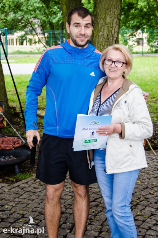 Zakończenie zajęć nordic walking i piknik Klubu Seniora