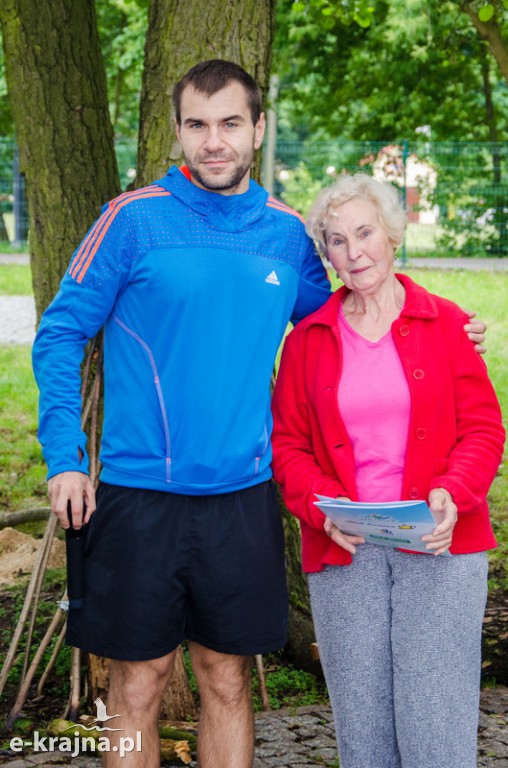 Zakończenie zajęć nordic walking i piknik Klubu Seniora