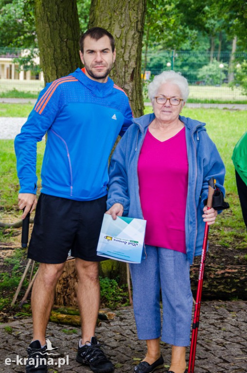 Zakończenie zajęć nordic walking i piknik Klubu Seniora