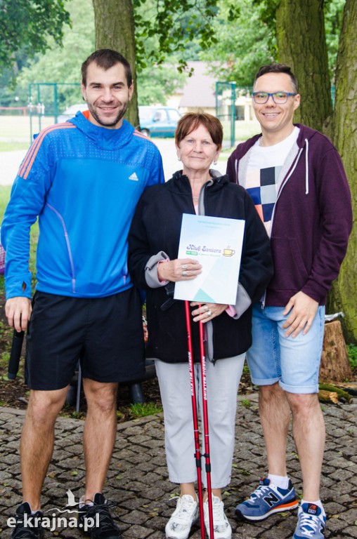 Zakończenie zajęć nordic walking i piknik Klubu Seniora